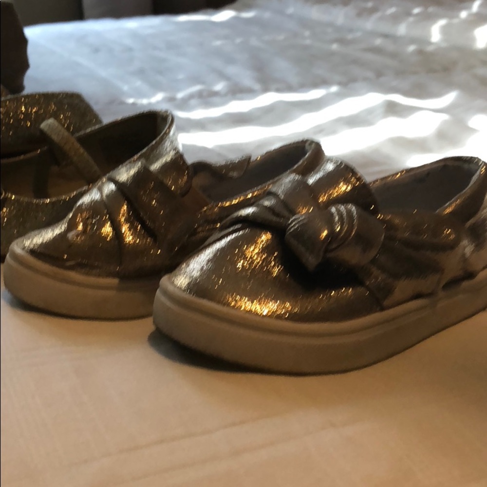 Two pairs of toddler size 5 shoes